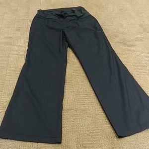 Gap maternity lightweight black pants, 8